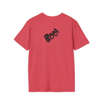 NOTALIFY Just Here for the Boo Dog Halloween TEE | Cute Puppy Costume | Soft Cotton | Fun Fall Outfit for Kids & Adults