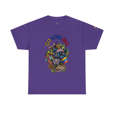 Colorful Unisex Heavy Cotton Tee with Joyful Message, Fun T-Shirt, Casual Wear, Gift for Friends, Summer Vibes, Festival Apparel - NOTALIFY