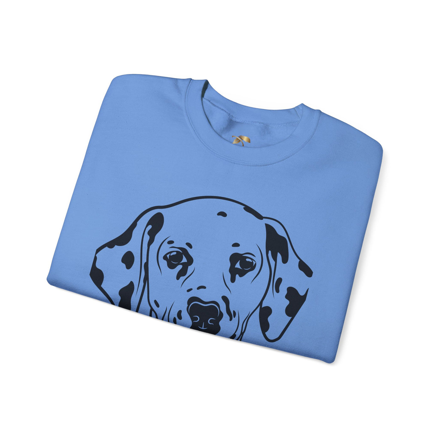 Damatian Dog Lover Sweatshirt, Pet's Name Personalized Gift Idea, Frenchie Dog Owner Apparel, Custom Dog Paw Print Jumper, Comfy Crewneck