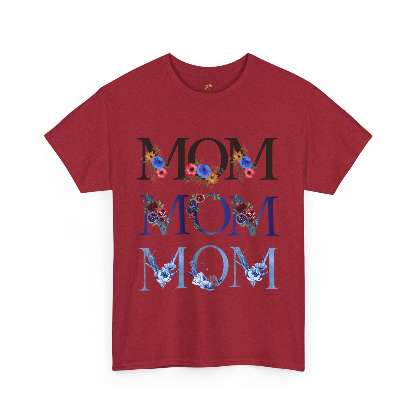 Cute Mom Tee, Personalized Mother Shirt, Family Gift, Mom Life Top, Mother's Day Present, Mommy Birthday Shirt - NOTALIFY
