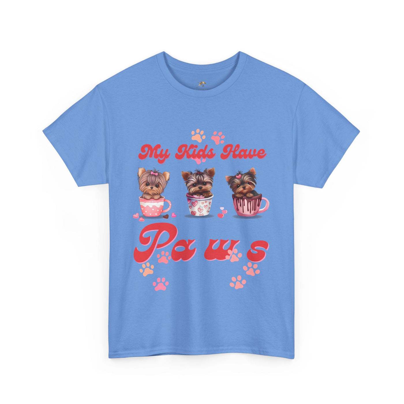 Dog Lover Unisex Tee, Animal Parent Tshirt, My Kids Have Paws Shirt, Cute Puppy Graphic Tee, Pet Owner Gift, Casual Dog Mom Dad Top - NOTALIFY