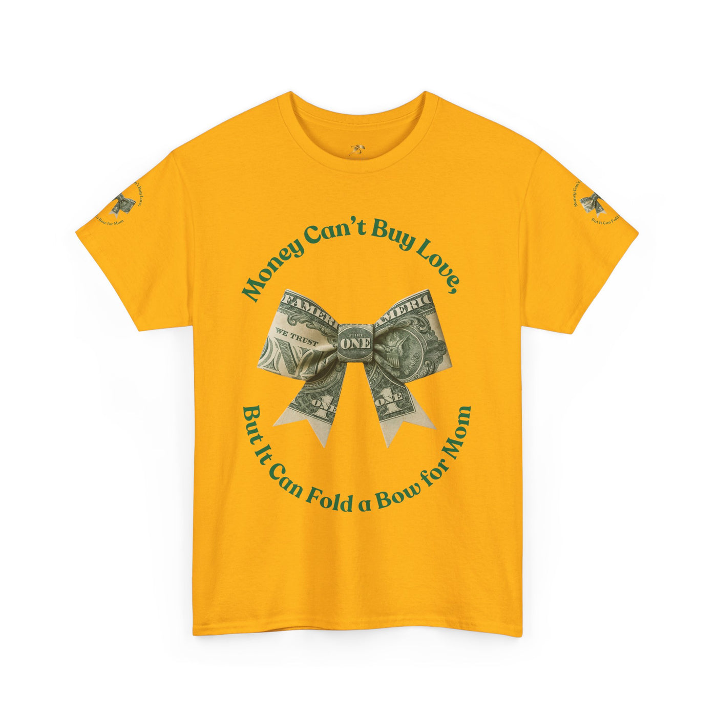 Mother's Day Money Bow Unisex Tee, Love for Mom, Gift for Her, Mother's Day Shirt, Funny Mom Tee, Mom makes Money, Mom but it all for me - NOTALIFY