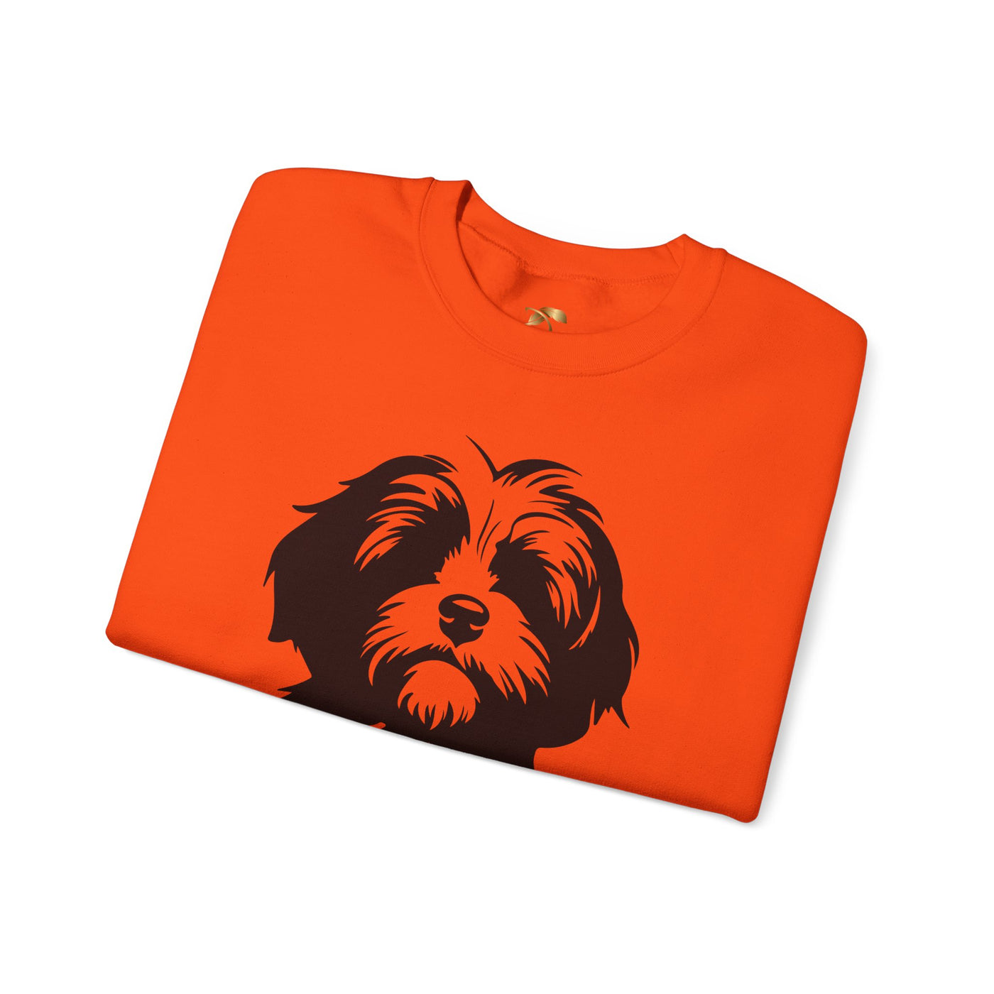 Shih Tzu Dog Lover Sweatshirt, Pet's Name Personalized Gift Idea, Frenchie Dog Owner Apparel, Custom Dog Paw Print Jumper, Comfy Crewneck