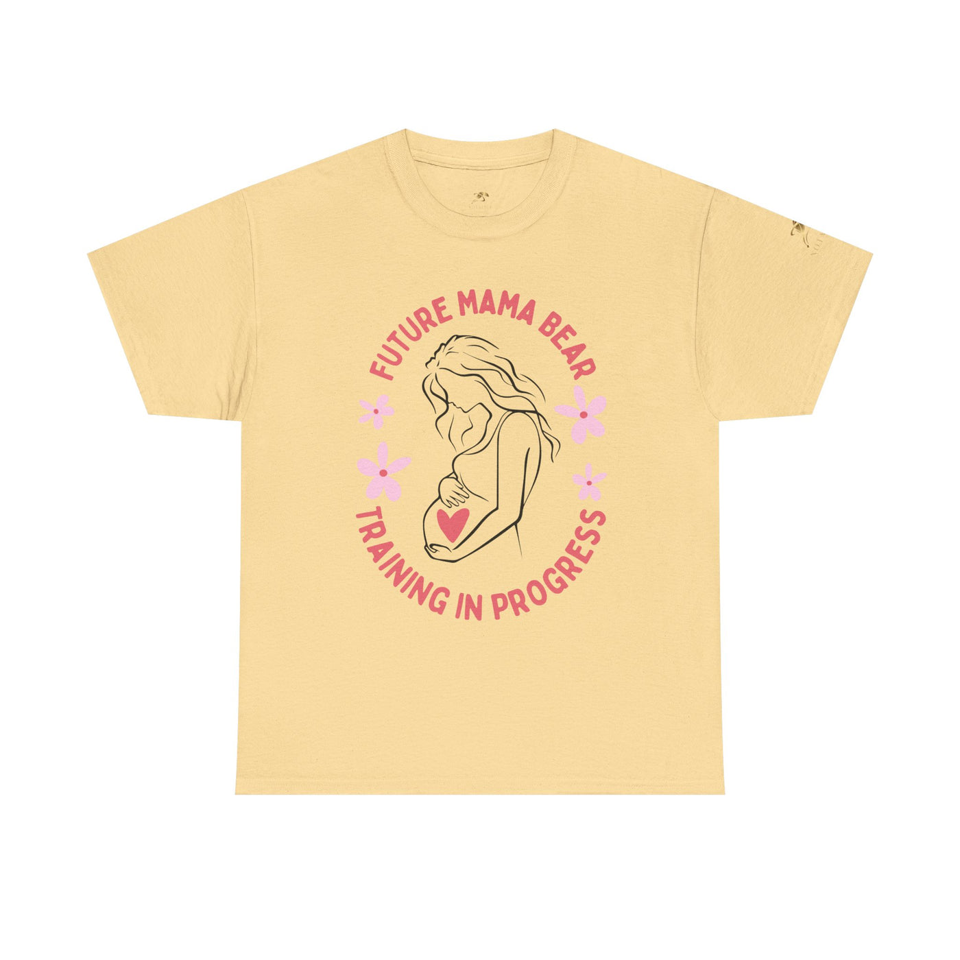 Maternity T-Shirt, Future Mama Bear, Training in Progress, Pregnancy Announcement Shirt, Baby Shower Gift, Gender Reveal Top, Mother's Day - NOTALIFY