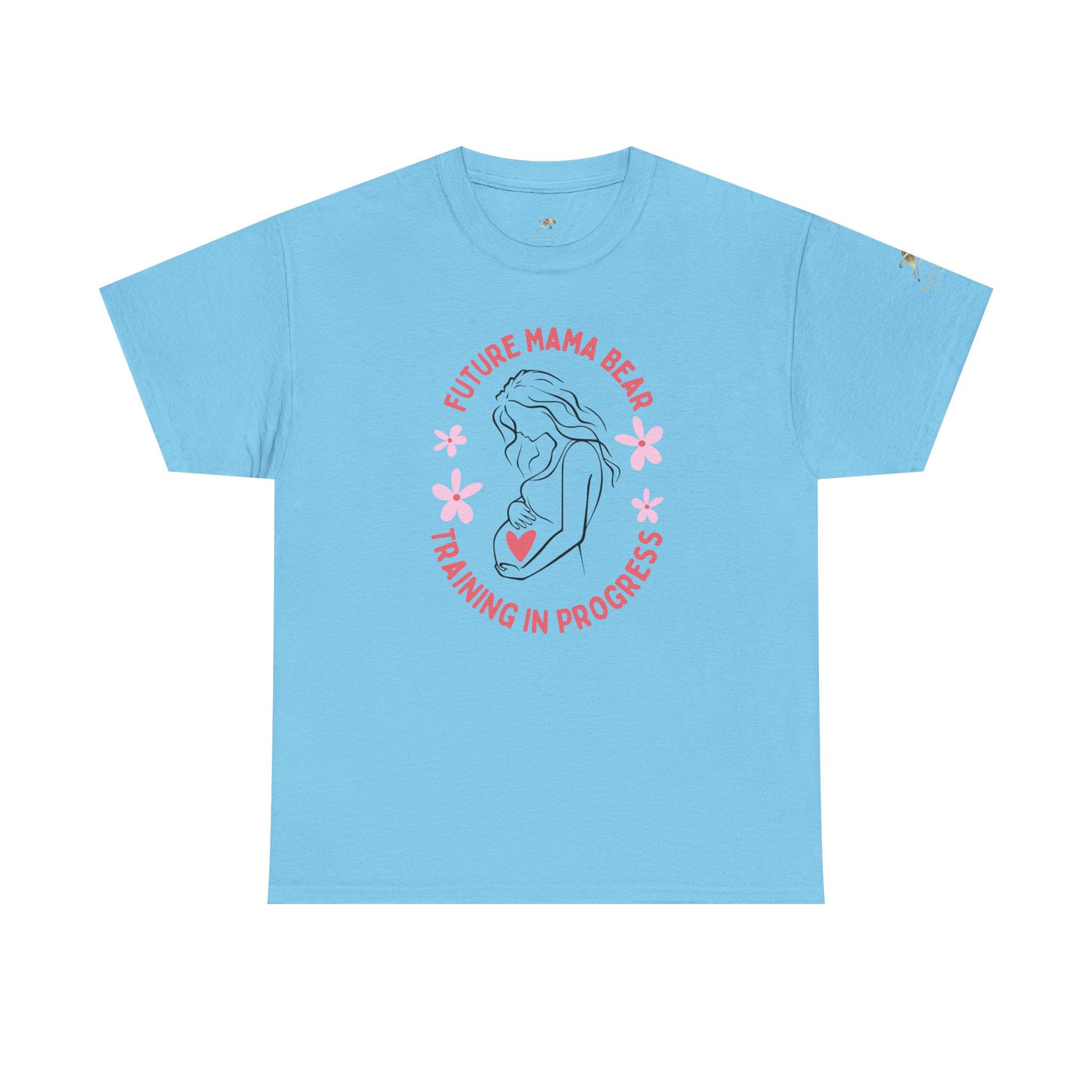 Maternity T-Shirt, Future Mama Bear, Training in Progress, Pregnancy A