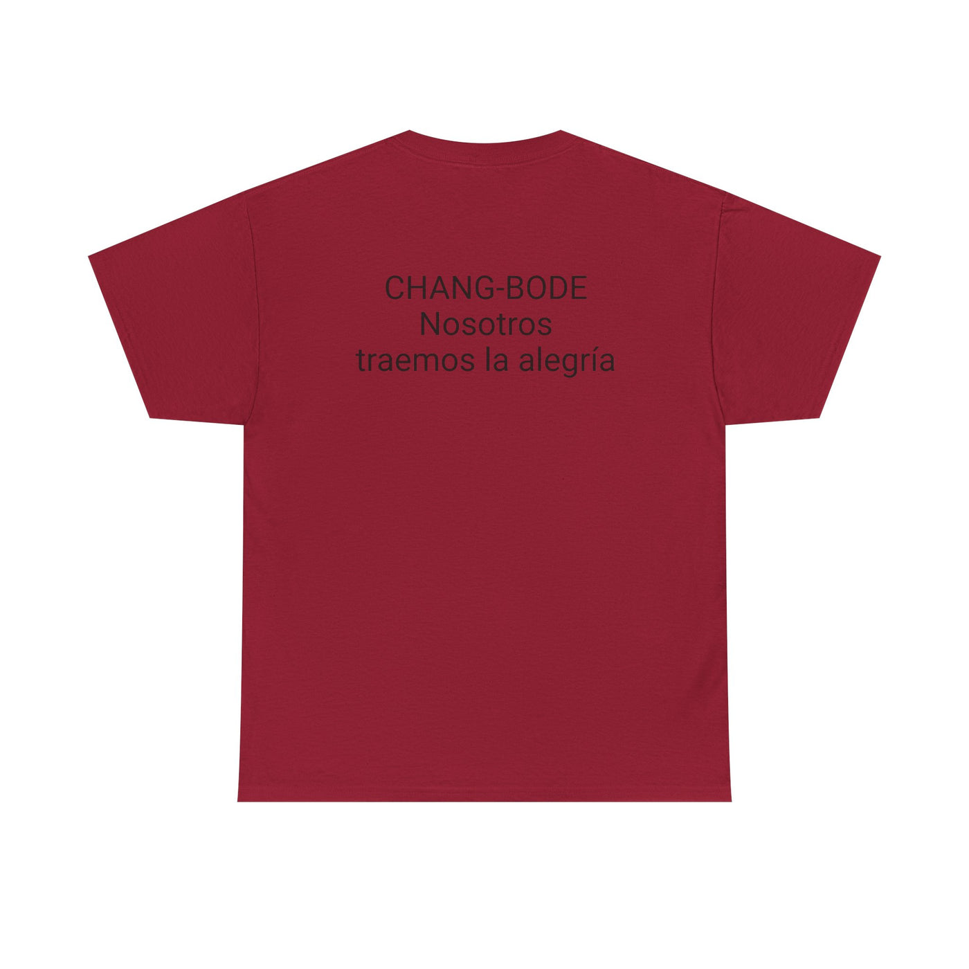 Colorful Unisex Heavy Cotton Tee with Joyful Message, Fun T-Shirt, Cas
