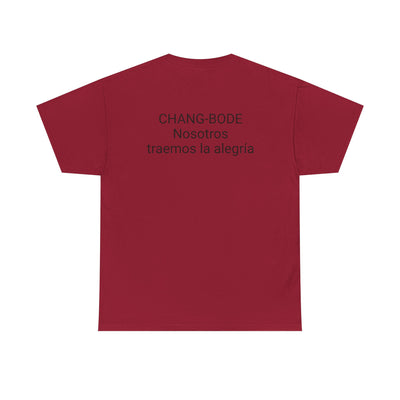 Colorful Unisex Heavy Cotton Tee with Joyful Message, Fun T-Shirt, Cas