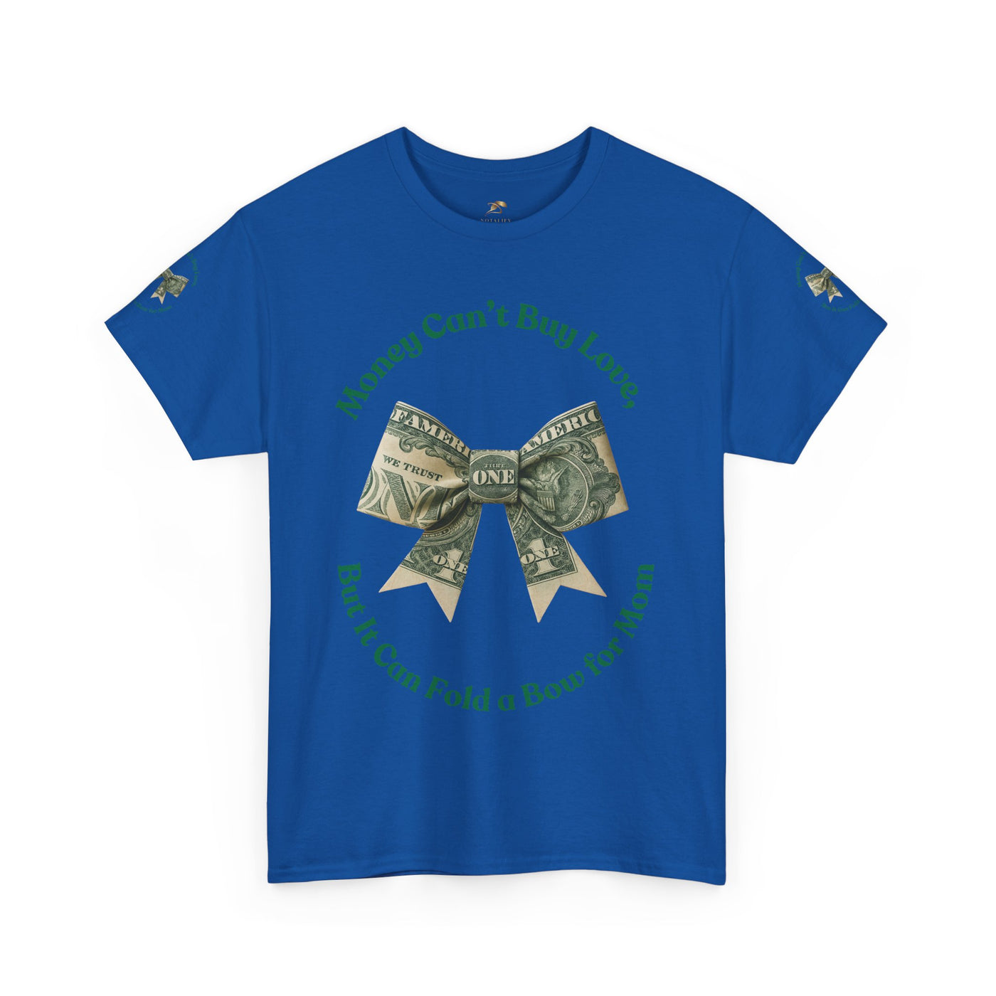 Mother's Day Money Bow Unisex Tee, Love for Mom, Gift for Her, Mother's Day Shirt, Funny Mom Tee, Mom makes Money, Mom but it all for me - NOTALIFY