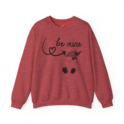 BE MINE Gnome Unisex Sweatshirt, Warm Crewneck Jumper, Comfy Pullover,