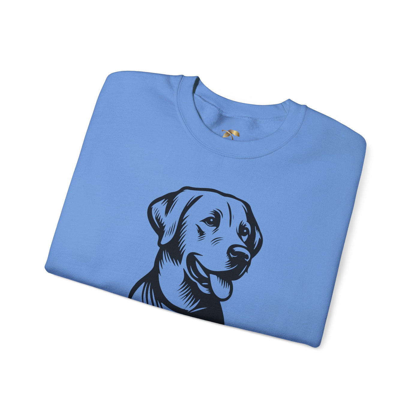 Labrador Lover Sweatshirt, Pet's Name Personalized, Labrador Dog Owner Apparel, Custom Dog Paw Print Jumper, Comfy Crewneck - NOTALIFY