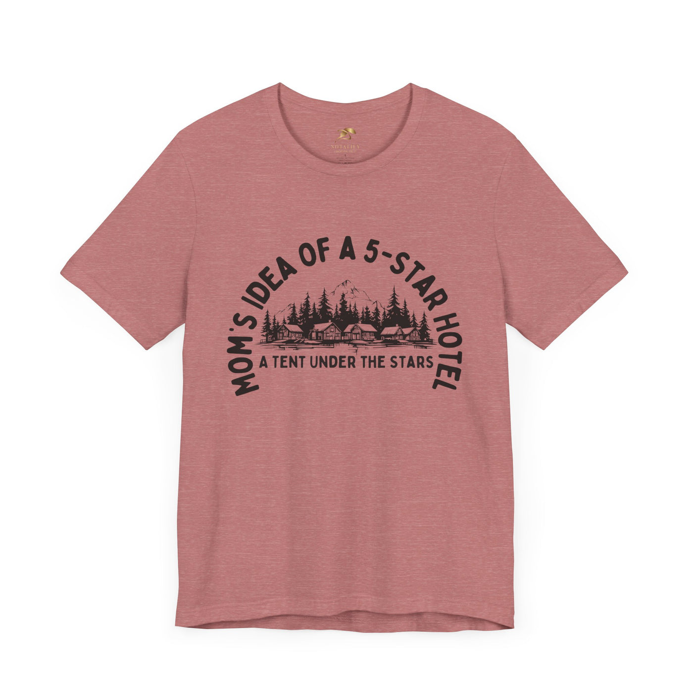 Nature Lover Unisex Tee, Mom's 5-Star Hotel Camping Shirt, Adventure Apparel, Family Camping Gear, Fun Outdoor Gift, Comfortable Shirts, MOM - NOTALIFY