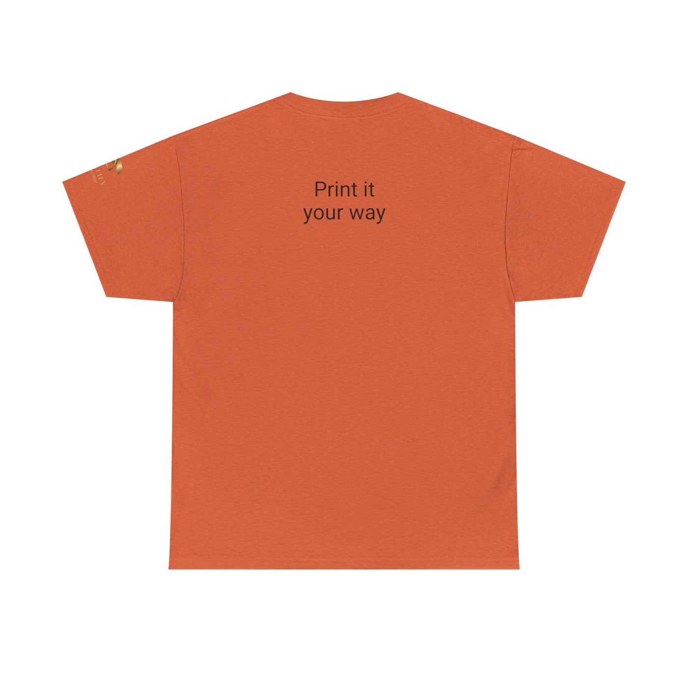 Colorful Unisex Heavy Cotton Tee with Joyful Message, Fun T-Shirt, Casual Wear, Gift for Friends, Summer Vibes, Festival Apparel - NOTALIFY