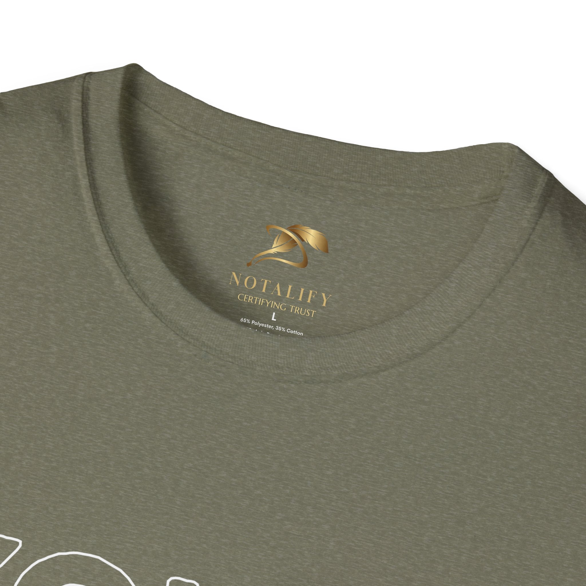 Youth Day Unisex Softstyle T-Shirt in olive green with crew neckline and smooth fabric for comfortable wear
