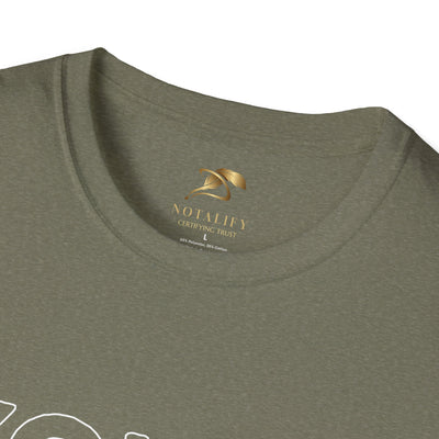 Youth Day Unisex Softstyle T-Shirt in olive green with crew neckline and smooth fabric for comfortable wear