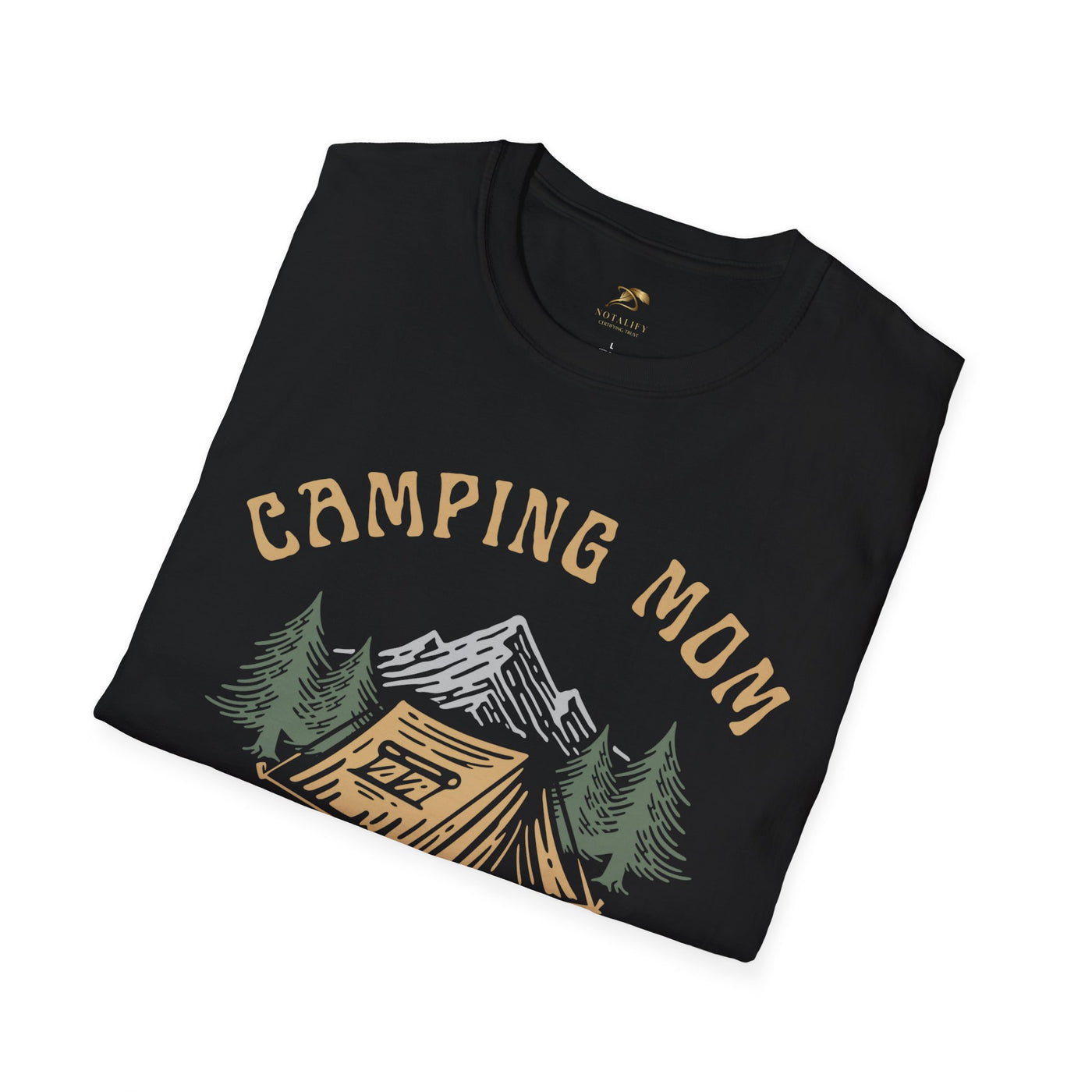 Camping Mom T-Shirt, Campfire Memories Tee, Outdoor Adventure Shirt, N