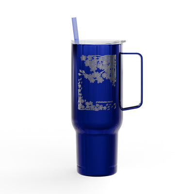 Floral Insulated Tumbler, Custom Drinkware for Moms - Personalized 40oz Gift for Birthdays, Mother's Day, Special Occasions, Engraving - NOTALIFY