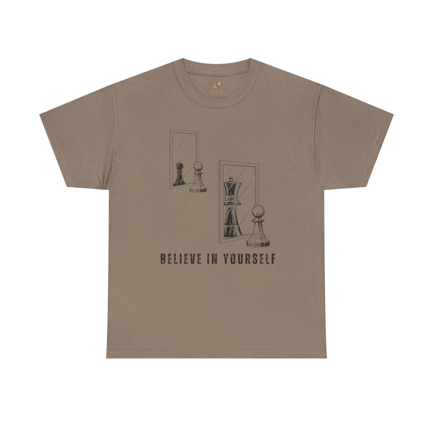 Believe in Yourself. Chess Pawn to King Reflection Tee | Inspirational Self-Esteem Tee | Motivational Shirt | Growth Mindset Gift | Unisex