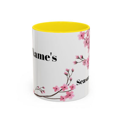 Coffee Mug, Season to Shine Design - Festive Holiday Gift, Spring Mug,
