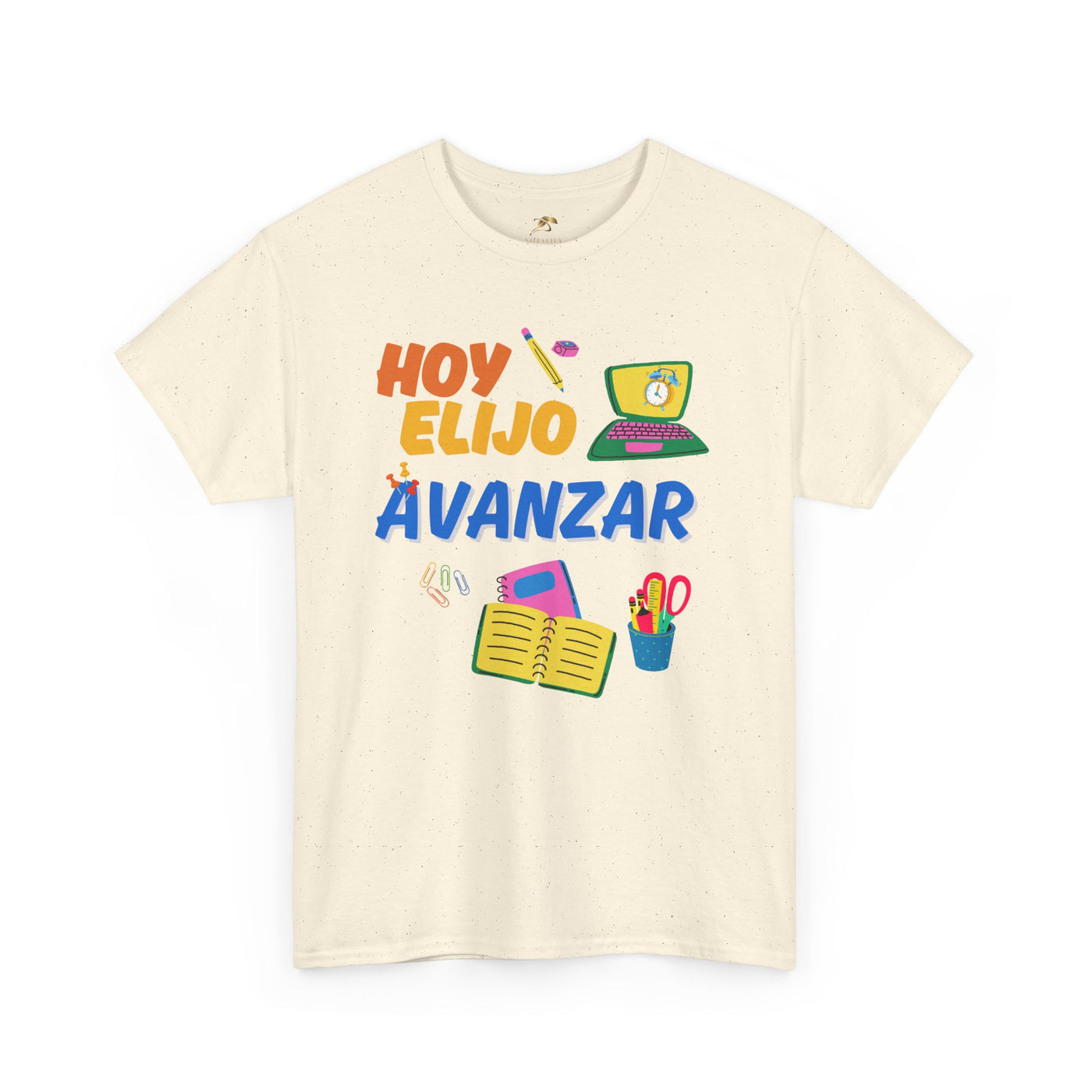 Hoy Elijo Avanzar Spanish Motivational T-Shirt | Back to School Teacher Tee | Growth Mindset Shirt | Spanish Student Gift | Unisex Tee