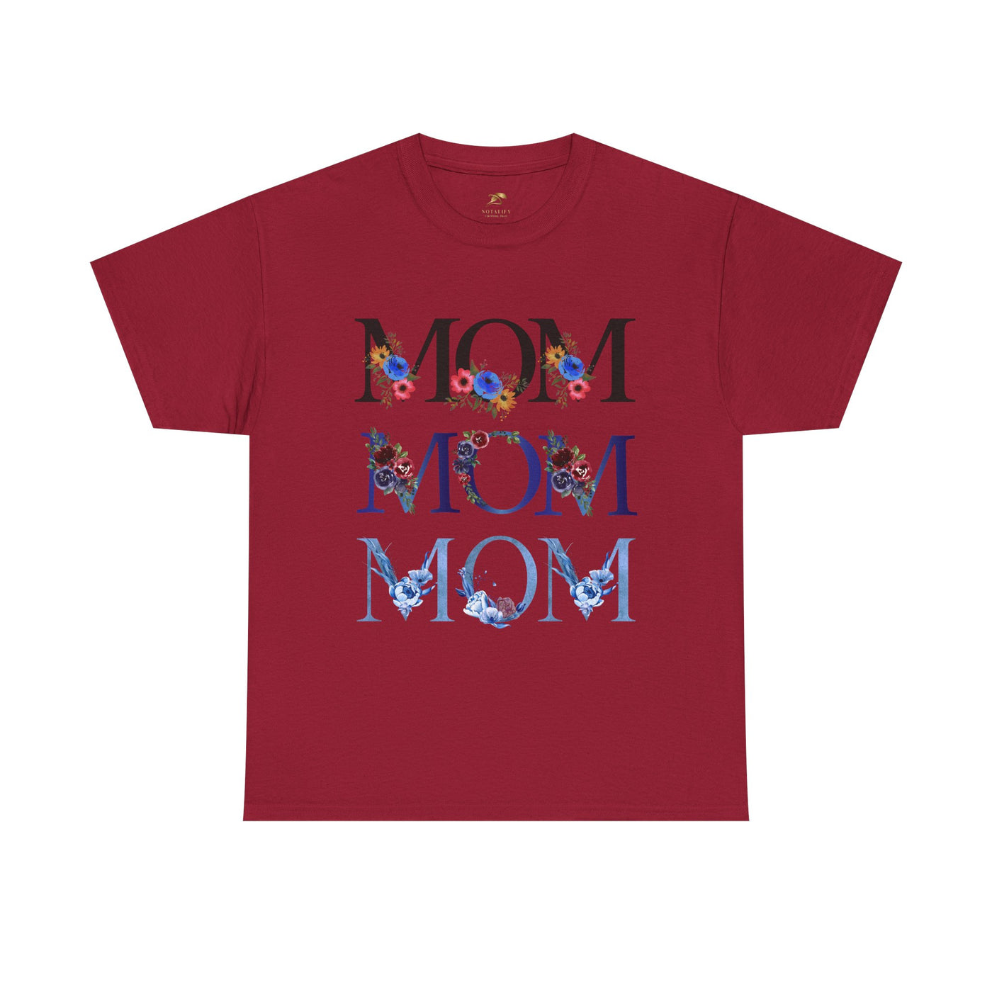 Cute Mom Tee, Personalized Mother Shirt, Family Gift, Mom Life Top, Mother's Day Present, Mommy Birthday Shirt - NOTALIFY
