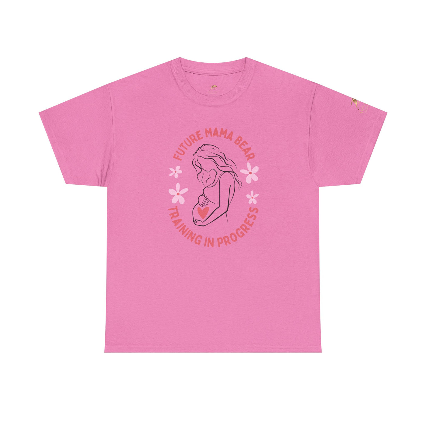 Maternity T-Shirt, Future Mama Bear, Training in Progress, Pregnancy A