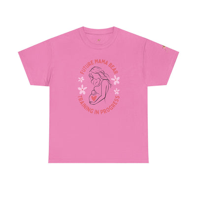 Maternity T-Shirt, Future Mama Bear, Training in Progress, Pregnancy A