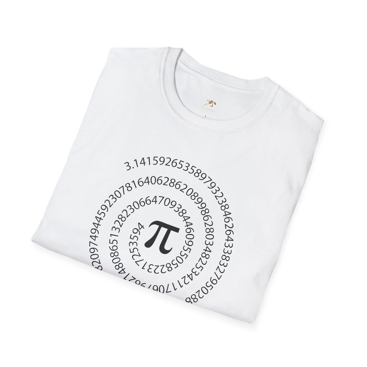 Pi Day Unisex Softstyle T-Shirt, Math Geek Gift, Irrationally Awesome 