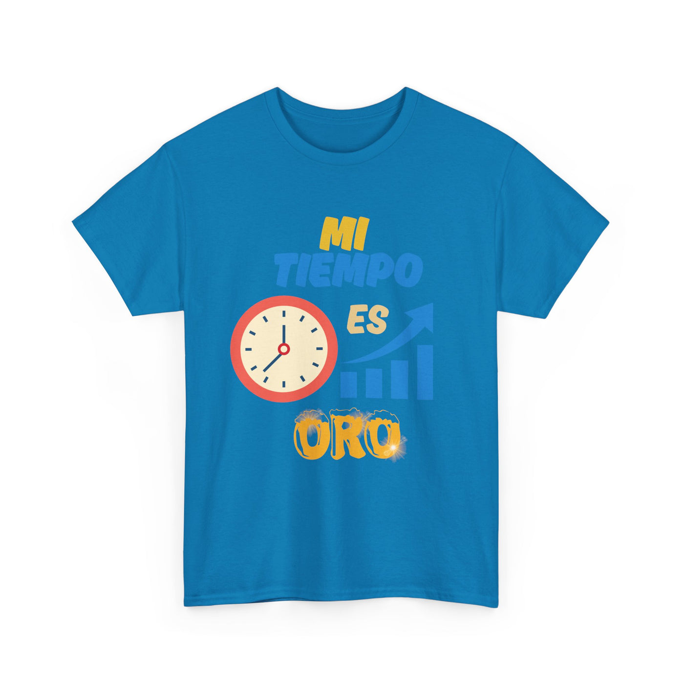 Mi Tiempo Es Oro Spanish Productivity T-Shirt | Time Management Motivational Tee | Entrepreneur Shirt | Focus and Hustle Shirt | Unisex