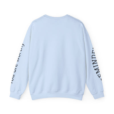You are Enough Hearts Love Sweatshirt - Unisex Heavy Blend Crewneck, Gift for Him Her, Ultimate Comfort, Every Season, Unisex Sweatshirt - NOTALIFY