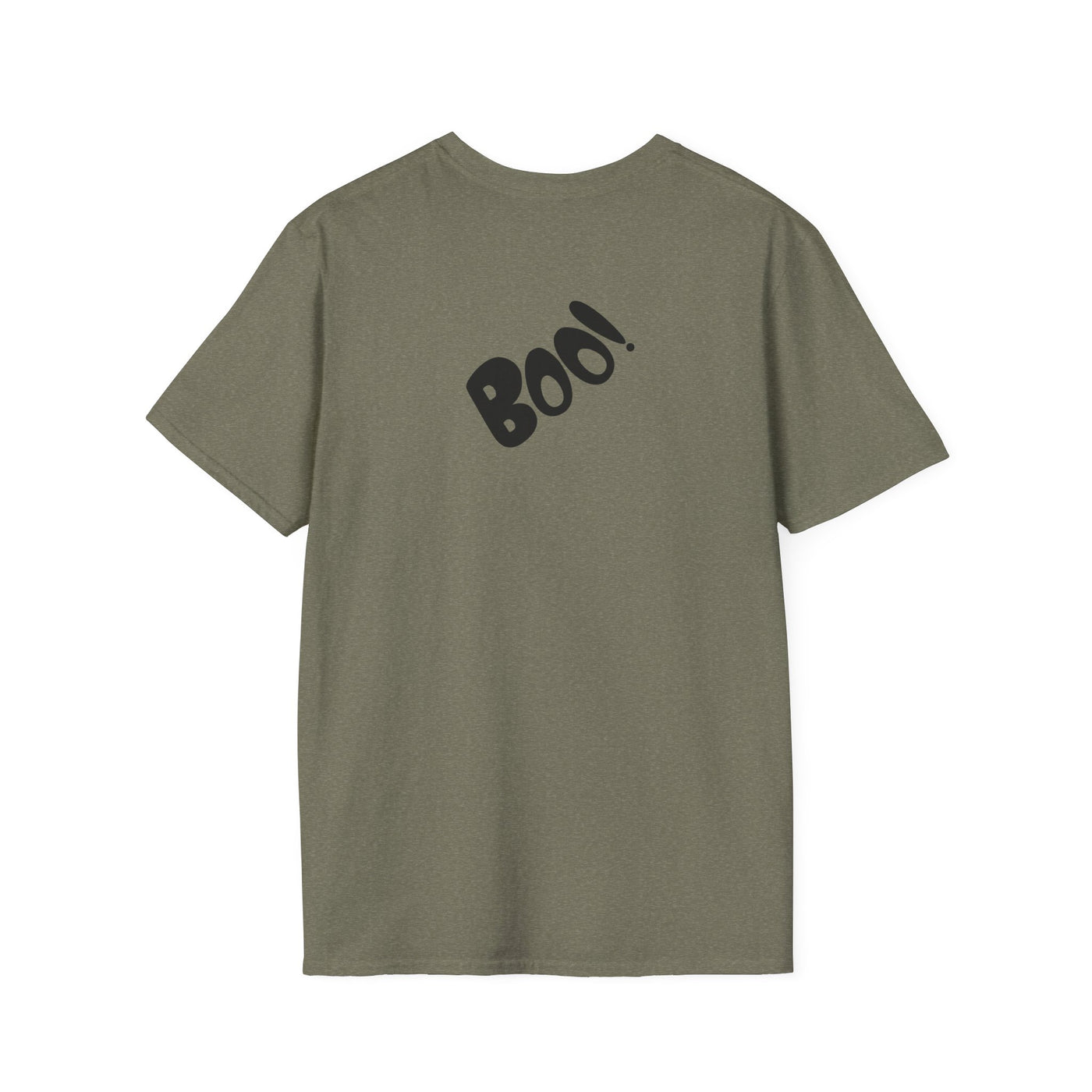 NOTALIFY Just Here for the Boo Dog Halloween TEE | Cute Puppy Costume | Soft Cotton | Fun Fall Outfit for Kids & Adults