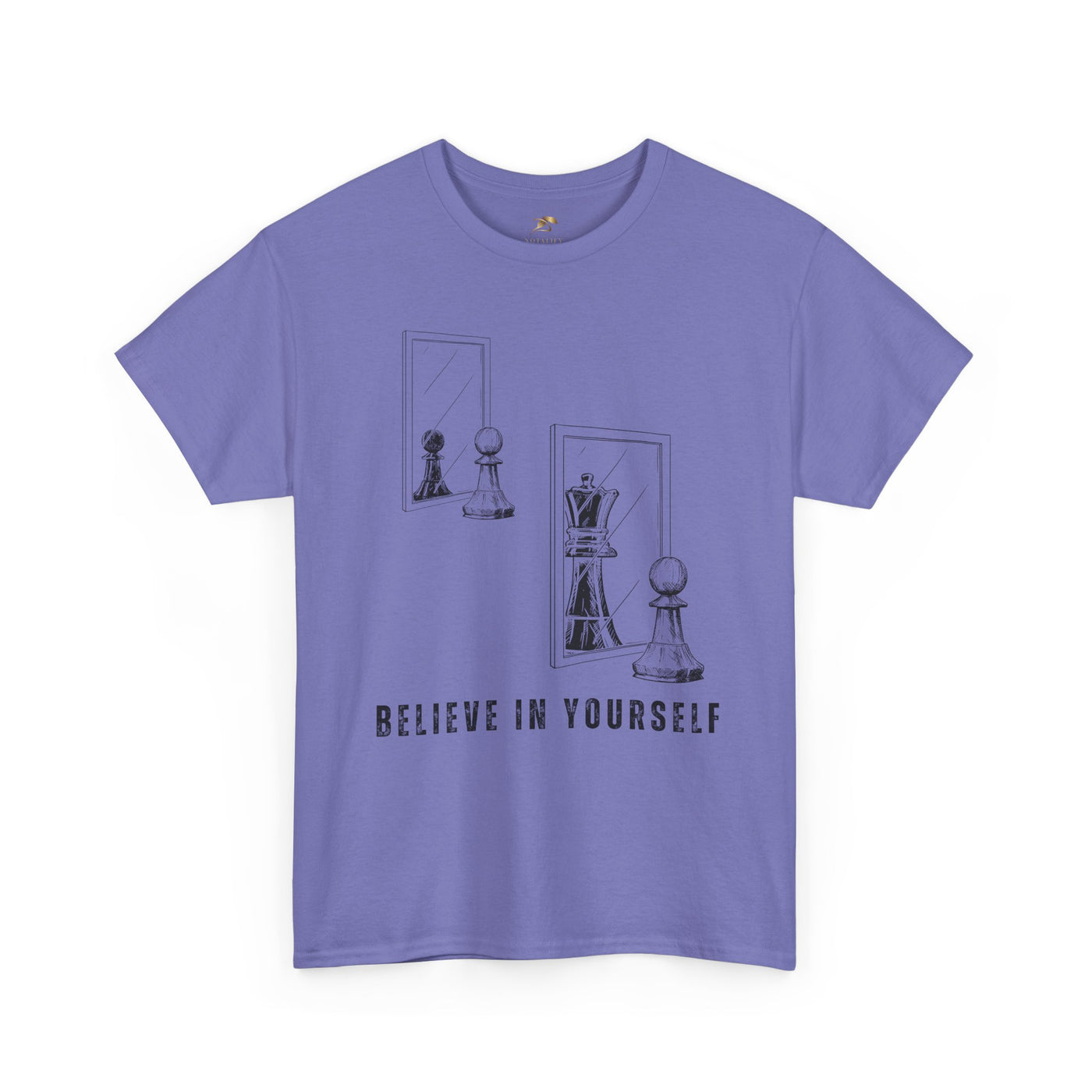 Believe in Yourself. Chess Pawn to King Reflection Tee | Inspirational Self-Esteem Tee | Motivational Shirt | Growth Mindset Gift | Unisex
