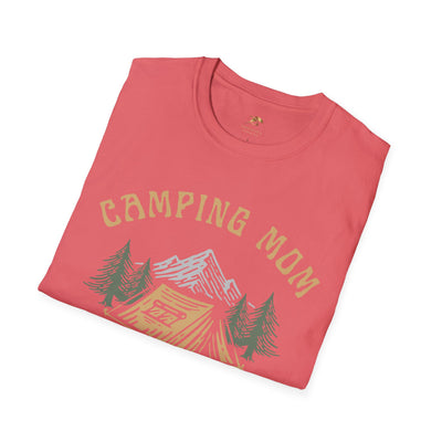 Camping Mom T-Shirt, Campfire Memories Tee, Outdoor Adventure Shirt, N