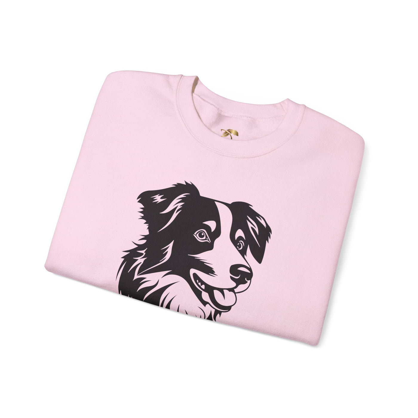 Collie Lover Sweatshirt, Pet's Name Personalized Gift Idea, Collie Dog Owner Apparel, Custom Dog Paw Print Jumper, Comfy Crewneck - NOTALIFY