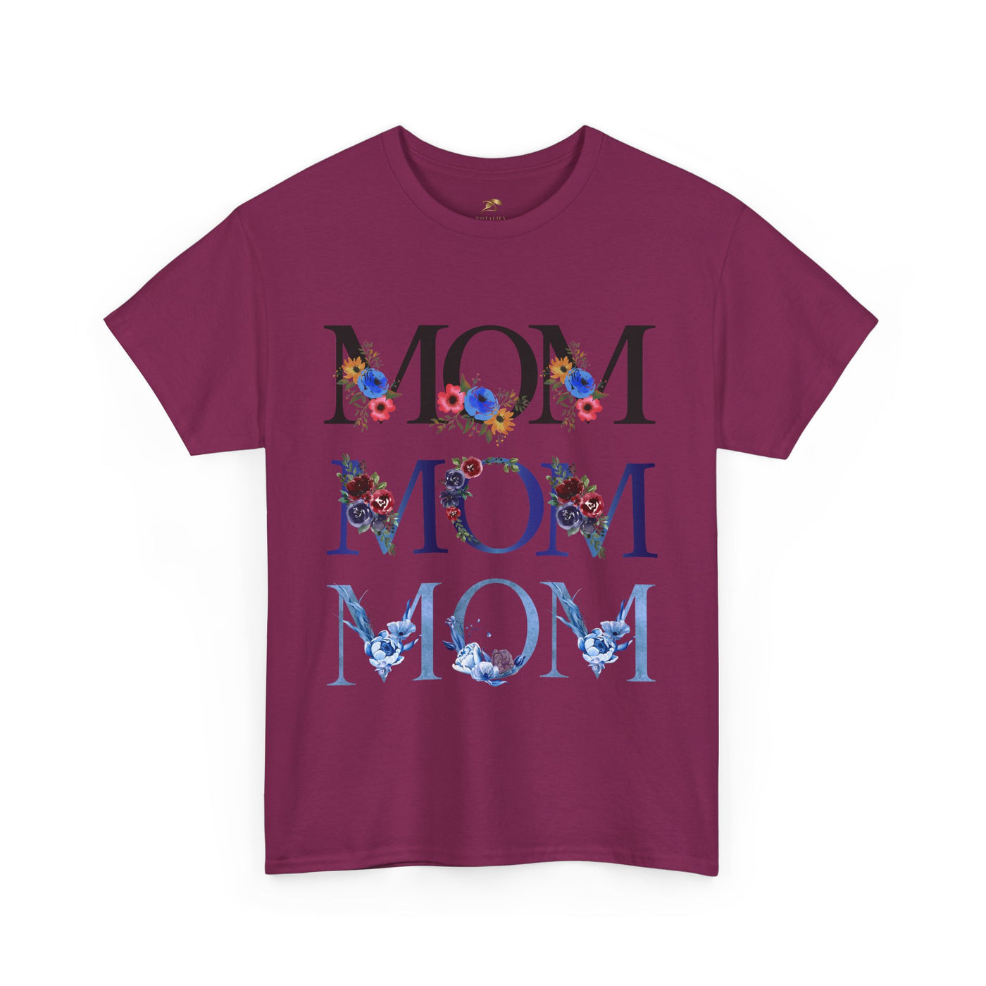 Cute Mom Tee, Personalized Mother Shirt, Family Gift, Mom Life Top, Mother's Day Present, Mommy Birthday Shirt - NOTALIFY