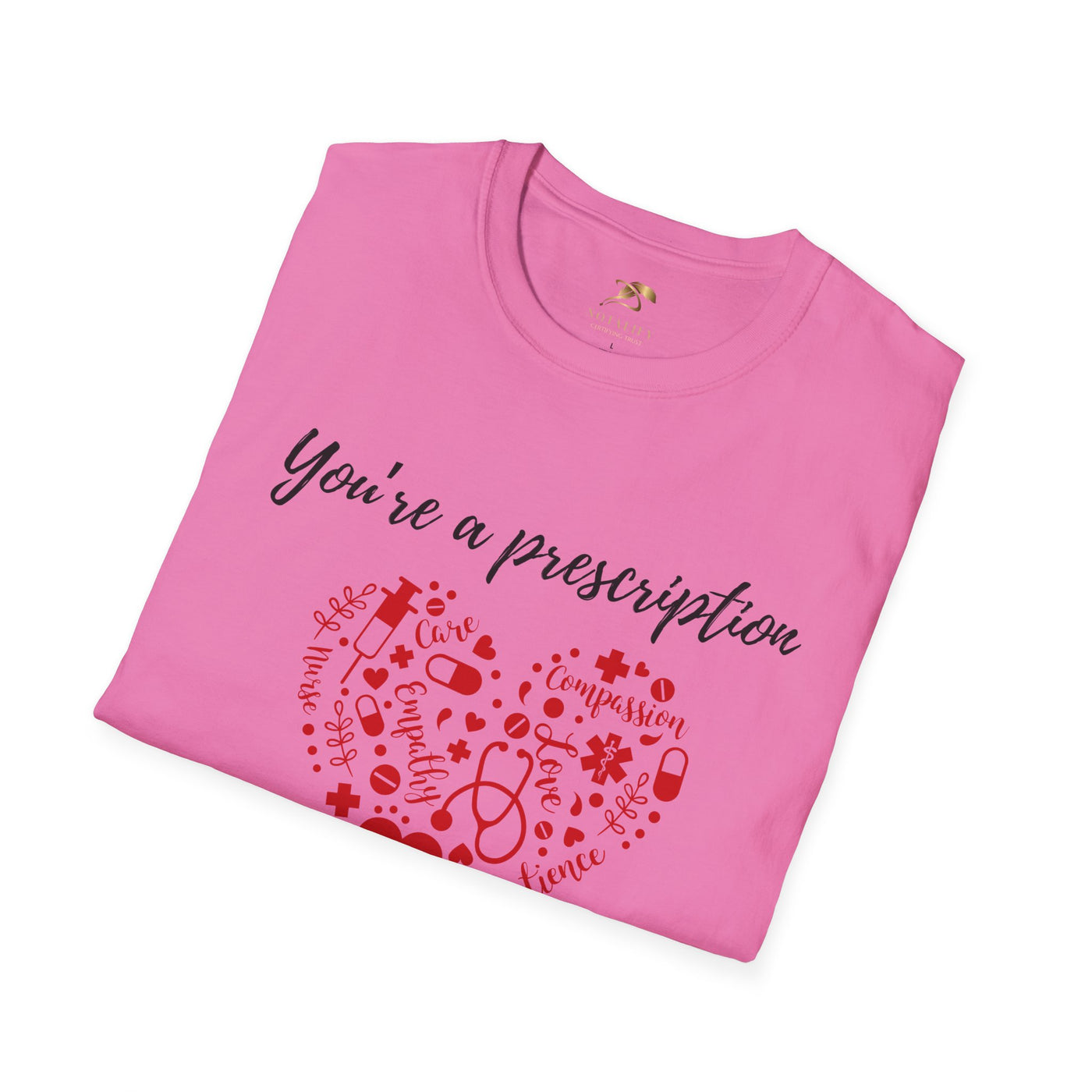 Love Prescription T-Shirt, Valentine's Day Gift, Couples Shirt, Enamorados Tee, San Valentin Apparel, Feb 14 Top - NOTALIFY