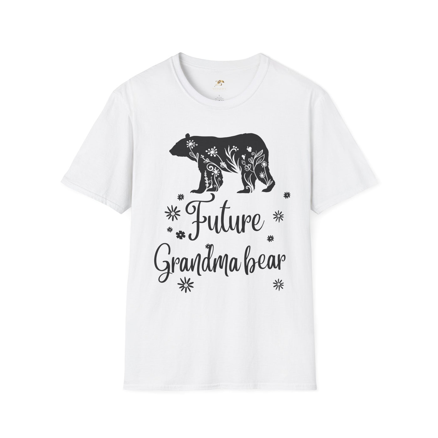 Future Grandma Bear Personalized T-Shirt, Pregnancy Announcement Gift, Custom Family Shirt, Baby Reveal Tee, Grandma Gift, abuela, grandma - NOTALIFY