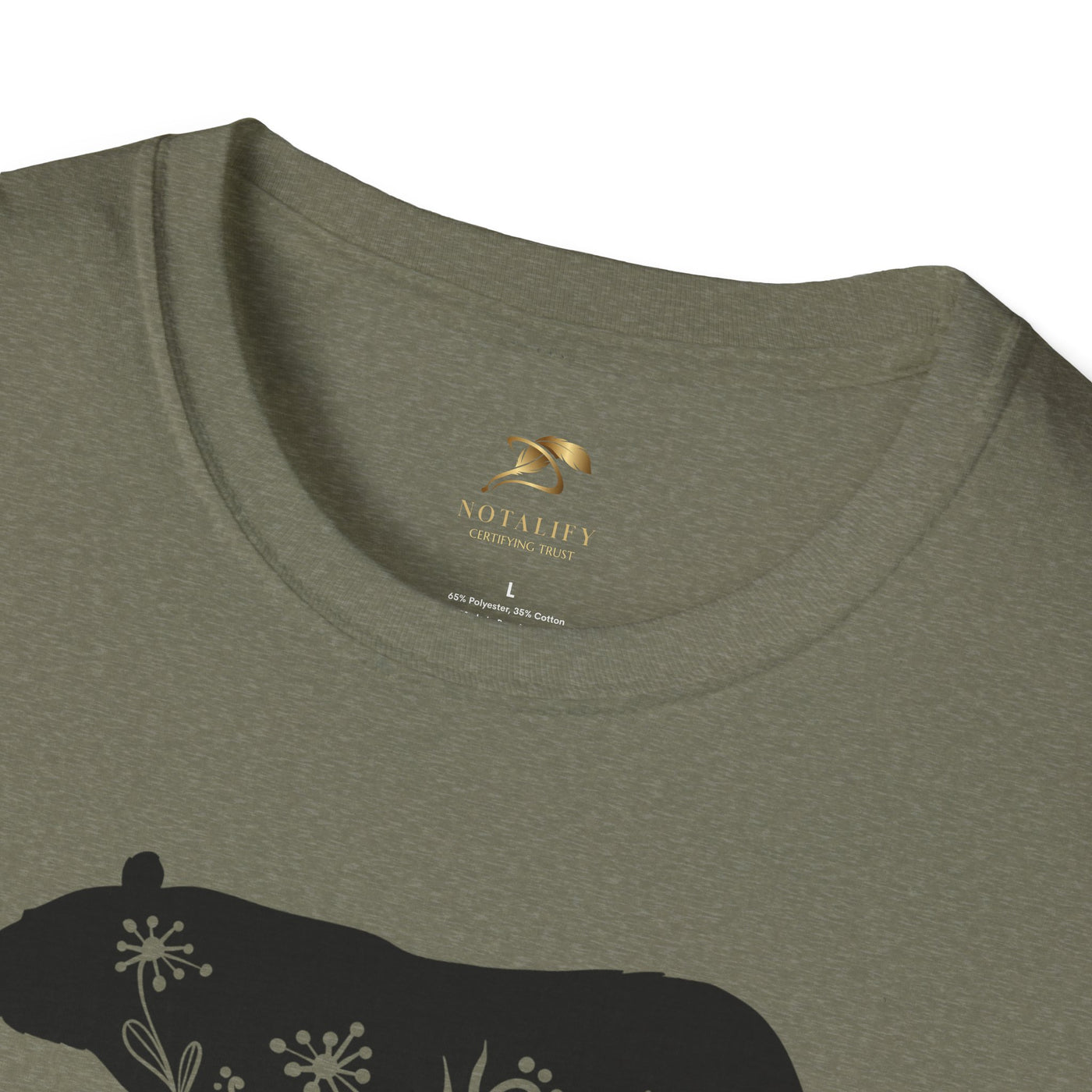 Future Grandma Bear Personalized T-Shirt, Pregnancy Announcement Gift, Custom Family Shirt, Baby Reveal Tee, Grandma Gift, abuela, grandma - NOTALIFY