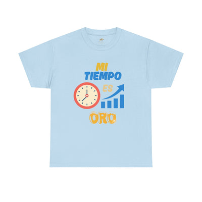 Mi Tiempo Es Oro Spanish Productivity T-Shirt | Time Management Motivational Tee | Entrepreneur Shirt | Focus and Hustle Shirt | Unisex