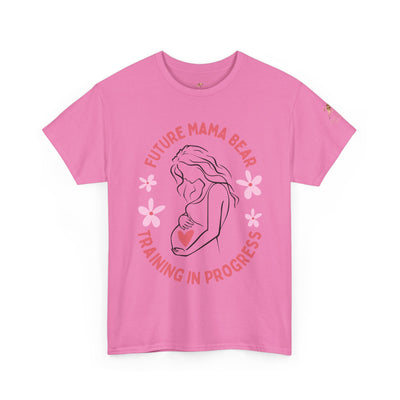 Maternity T-Shirt, Future Mama Bear, Training in Progress, Pregnancy Announcement Shirt, Baby Shower Gift, Gender Reveal Top, Mother's Day - NOTALIFY