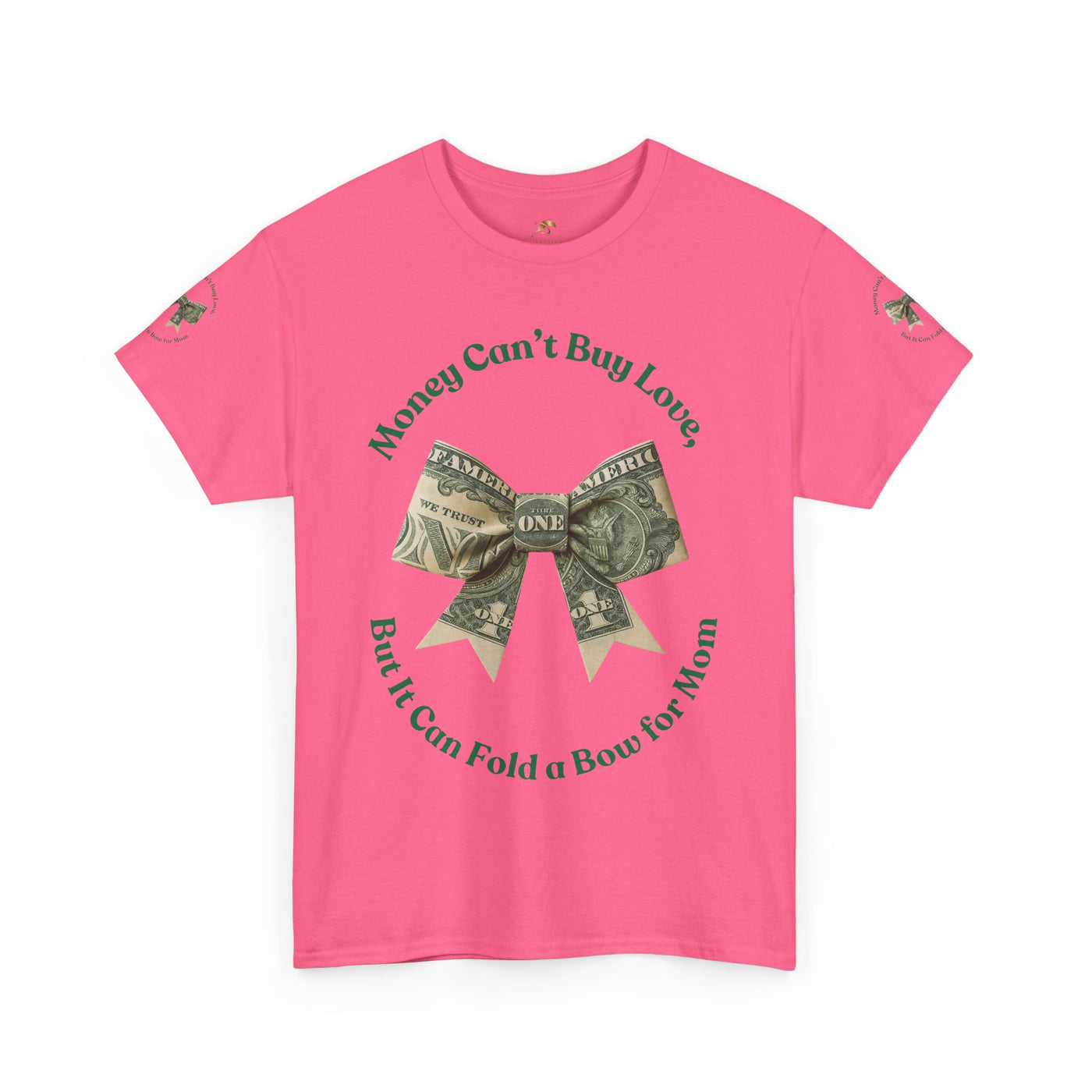 Mother's Day Money Bow Unisex Tee, Love for Mom, Gift for Her, Mother's Day Shirt, Funny Mom Tee, Mom makes Money, Mom but it all for me - NOTALIFY