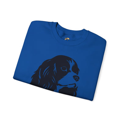 Cocker Spaniel Sweatshirt, Pet's Name Personalized Gift Idea, Cocker Spaniel Dog Owner Apparel, Custom Dog Paw Print Jumper, Comfy Crewneck - NOTALIFY