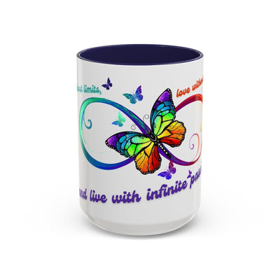 Show your drive with our "Live with Infinite Passion" tee and mug—idea