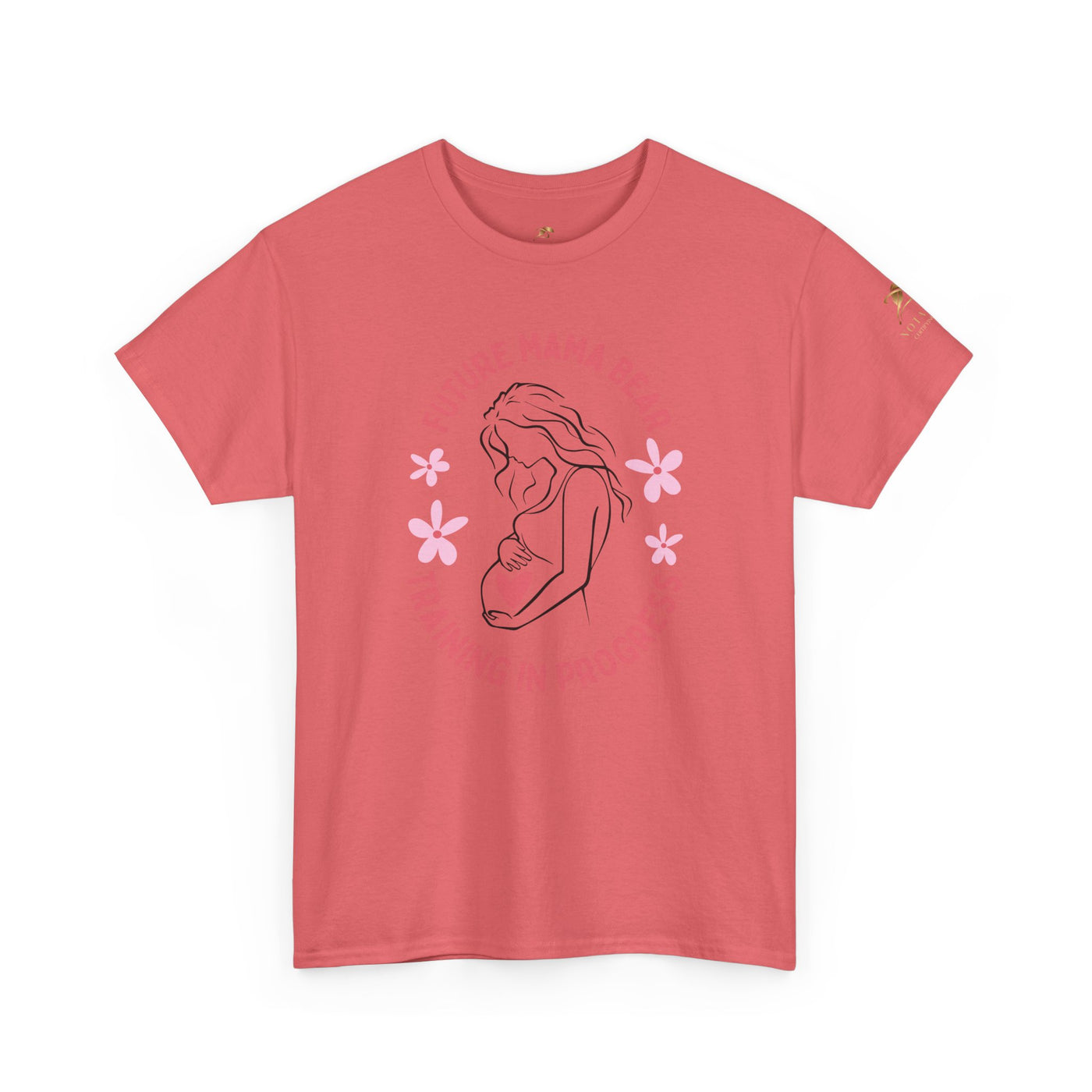 Maternity T-Shirt, Future Mama Bear, Training in Progress, Pregnancy A