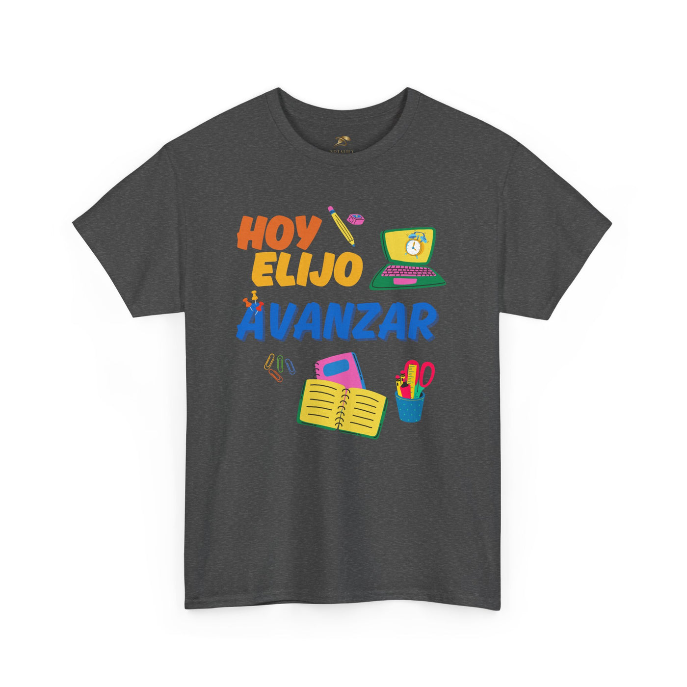 Hoy Elijo Avanzar Spanish Motivational T-Shirt | Back to School Teacher Tee | Growth Mindset Shirt | Spanish Student Gift | Unisex Tee
