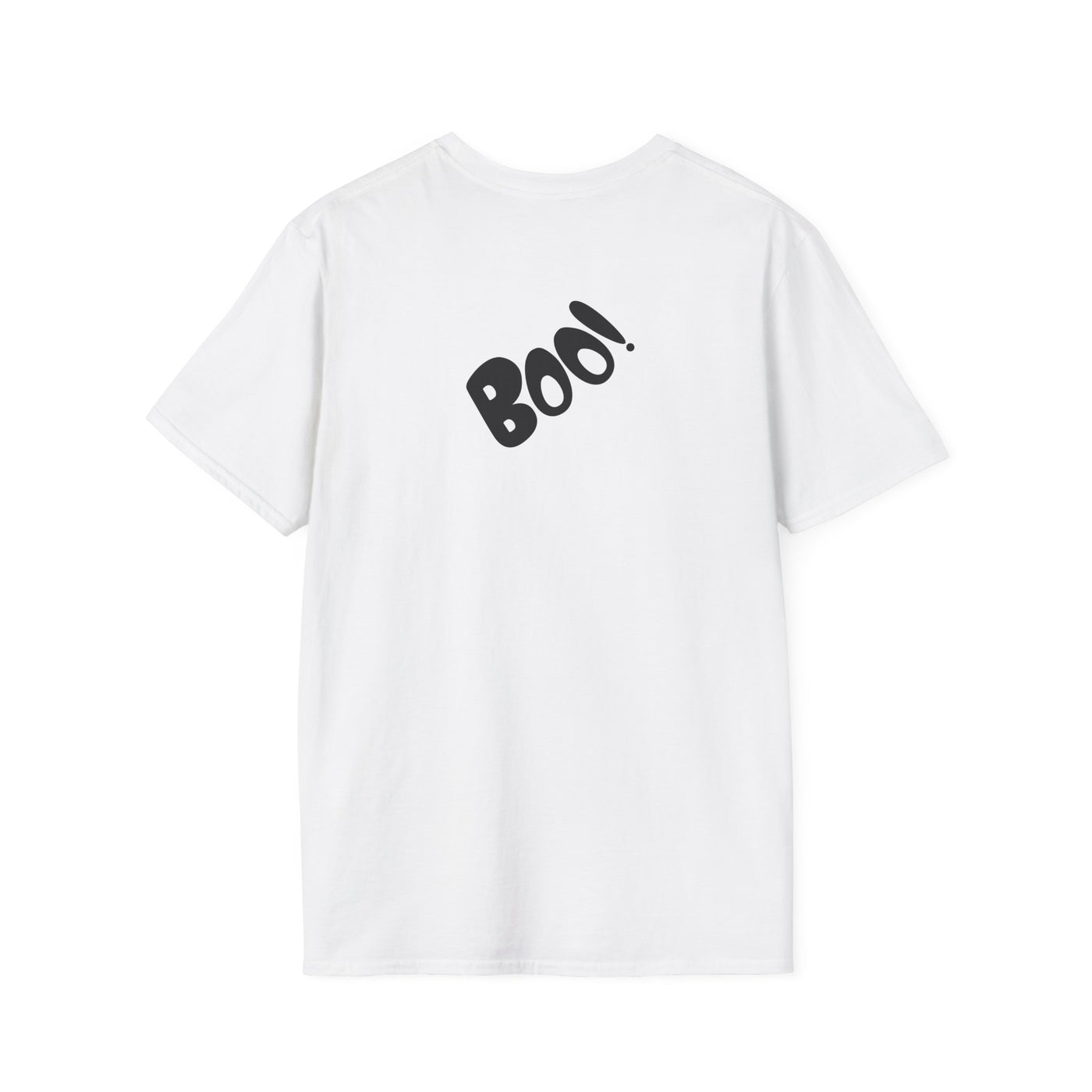NOTALIFY Just Here for the Boo Dog Halloween TEE | Cute Puppy Costume | Soft Cotton | Fun Fall Outfit for Kids & Adults