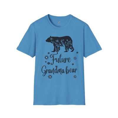 Future Grandma Bear Personalized T-Shirt, Pregnancy Announcement Gift, Custom Family Shirt, Baby Reveal Tee, Grandma Gift, abuela, grandma - NOTALIFY