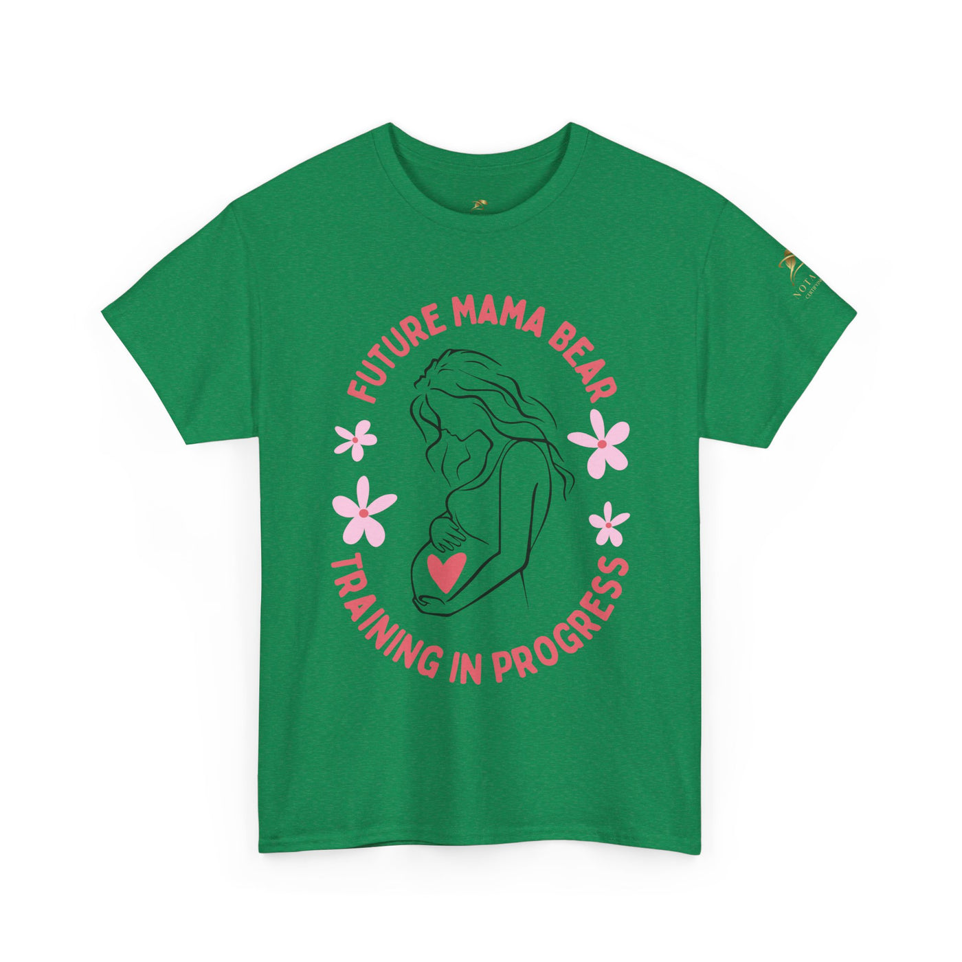 Maternity T-Shirt, Future Mama Bear, Training in Progress, Pregnancy Announcement Shirt, Baby Shower Gift, Gender Reveal Top, Mother's Day - NOTALIFY