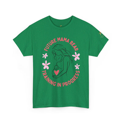 Maternity T-Shirt, Future Mama Bear, Training in Progress, Pregnancy Announcement Shirt, Baby Shower Gift, Gender Reveal Top, Mother's Day - NOTALIFY