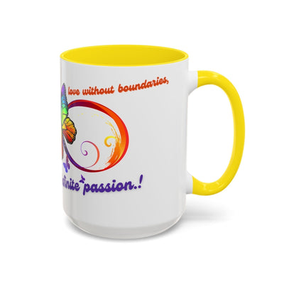 Show your drive with our "Live with Infinite Passion" tee and mug—idea