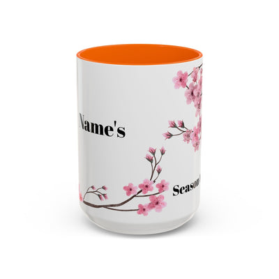 Coffee Mug, Season to Shine Design - Festive Holiday Gift, Spring Mug,